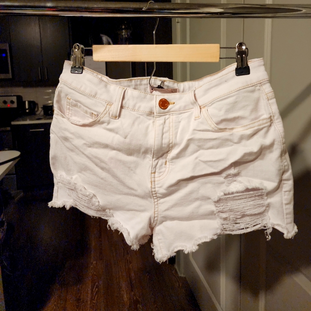 White shorts